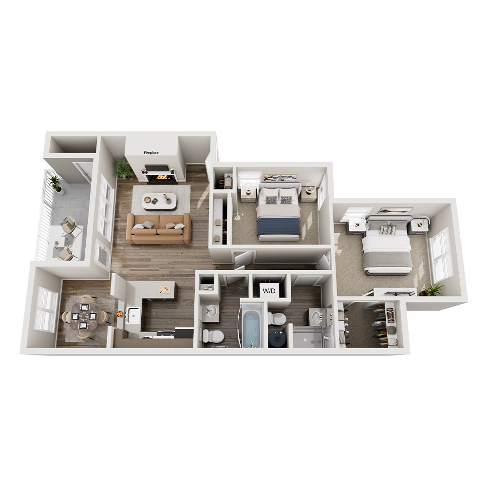 Maple floor plan