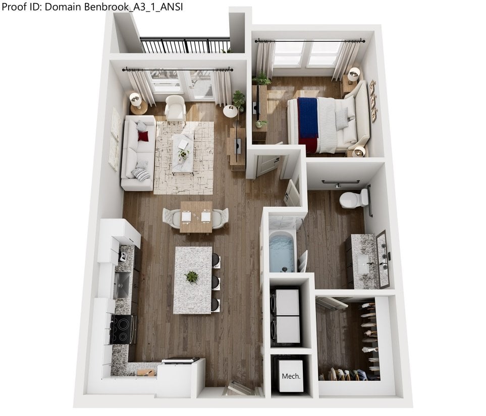 A3 ANSI floor plan