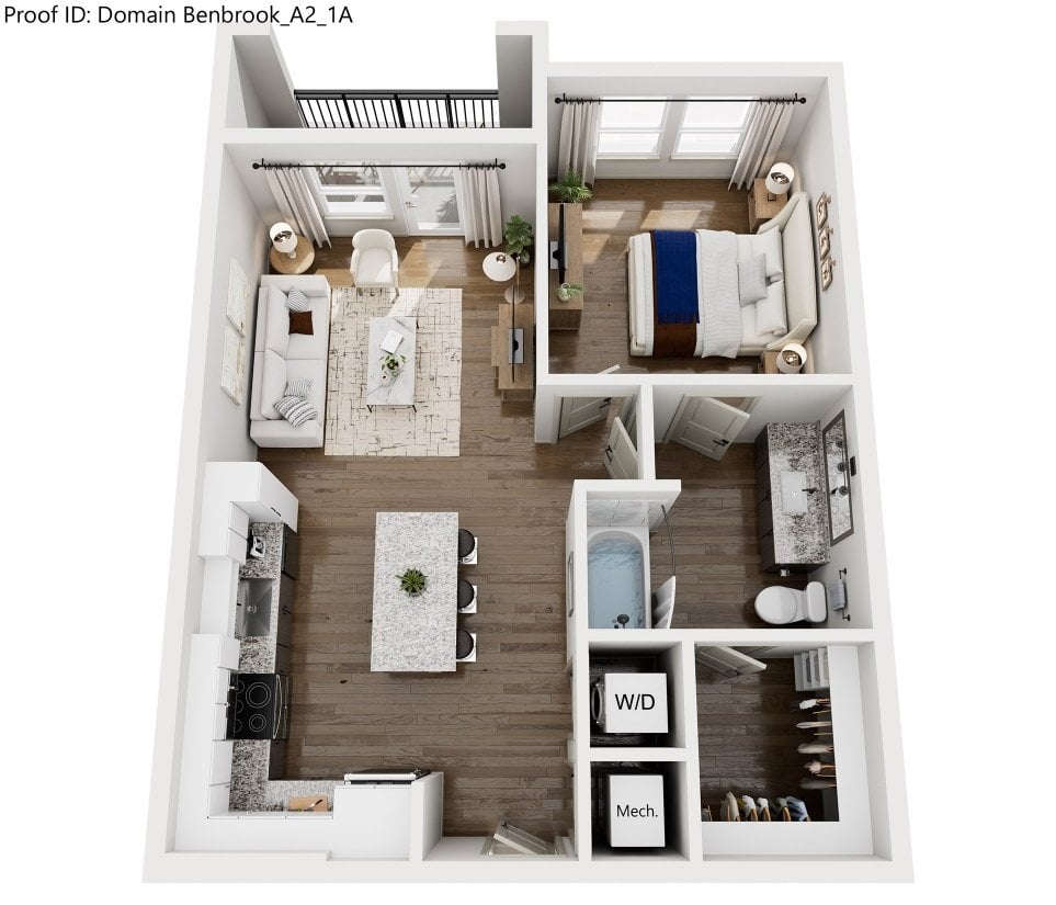 A2 floor plan