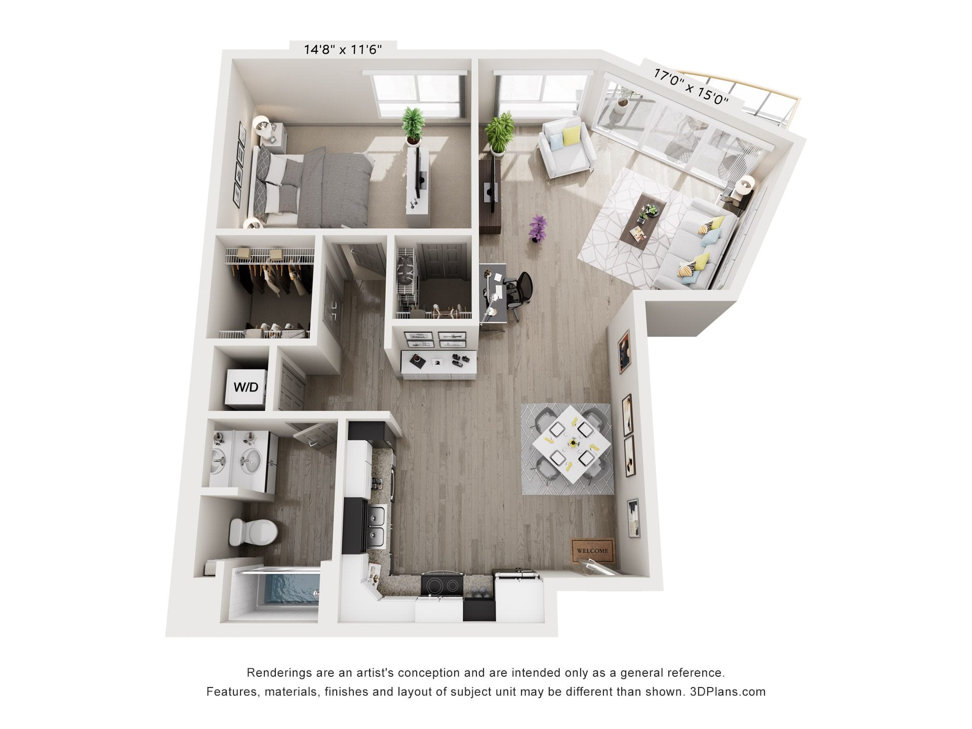 A4 floor plan