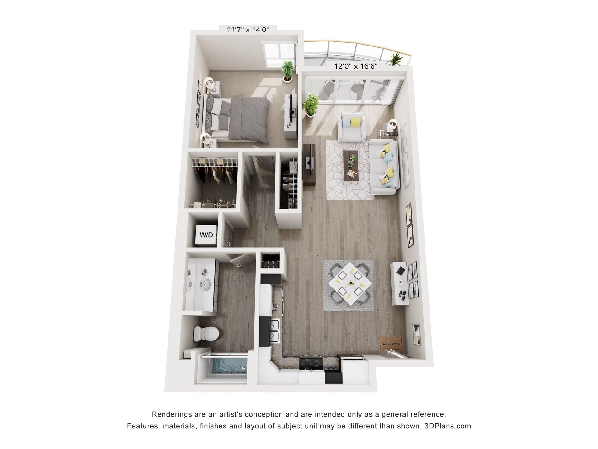 A3 floor plan