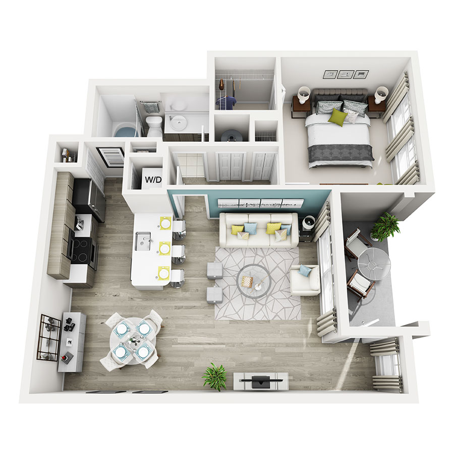 Allegre floor plan