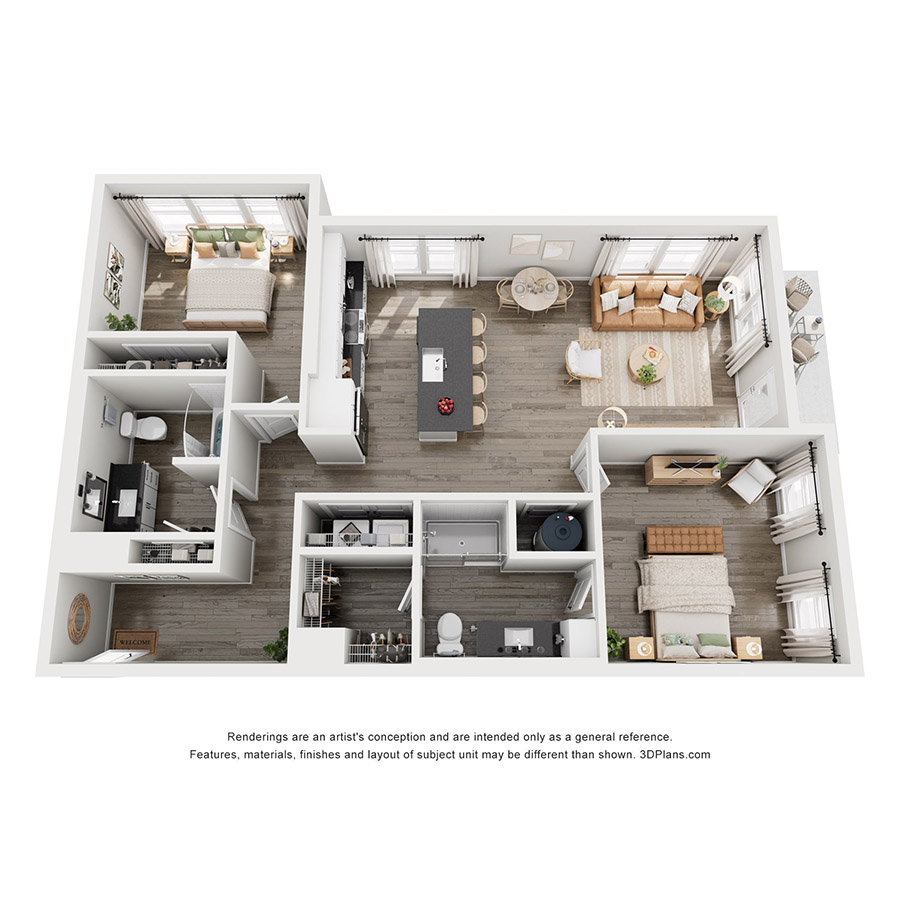 B2 floor plan