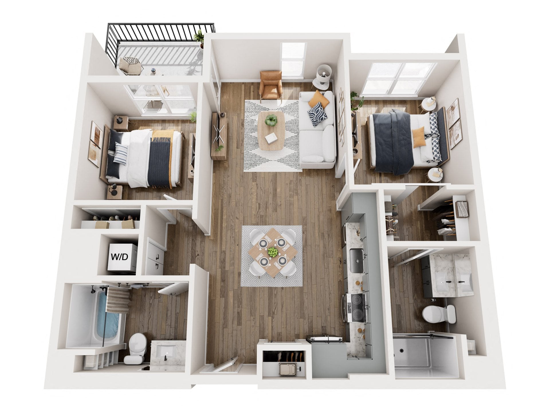 B2.1 floor plan