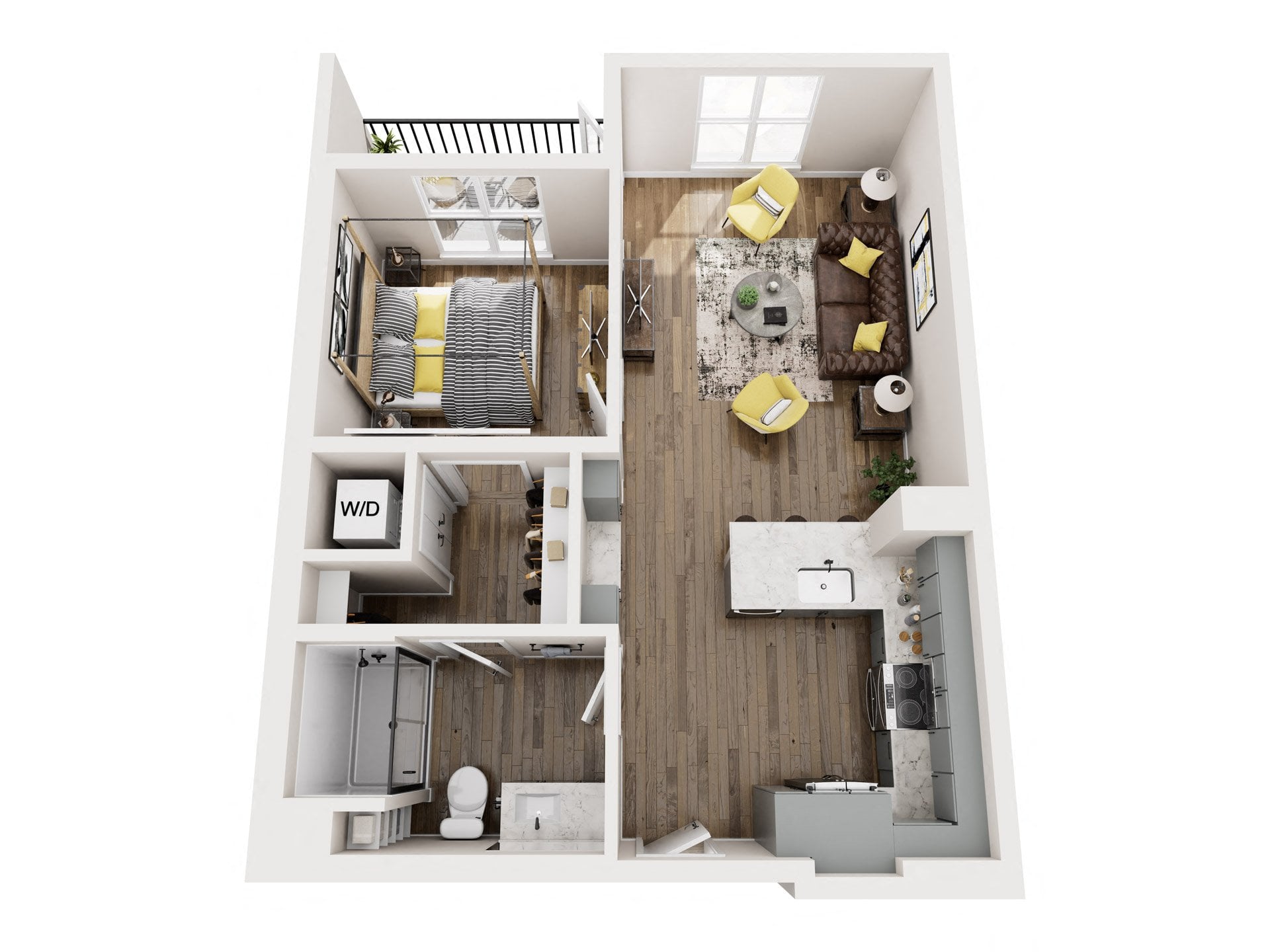 A1 floor plan