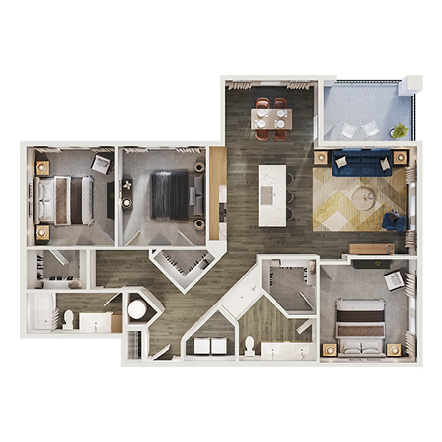 C1 floor plan