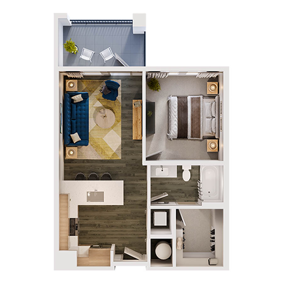A1 floor plan