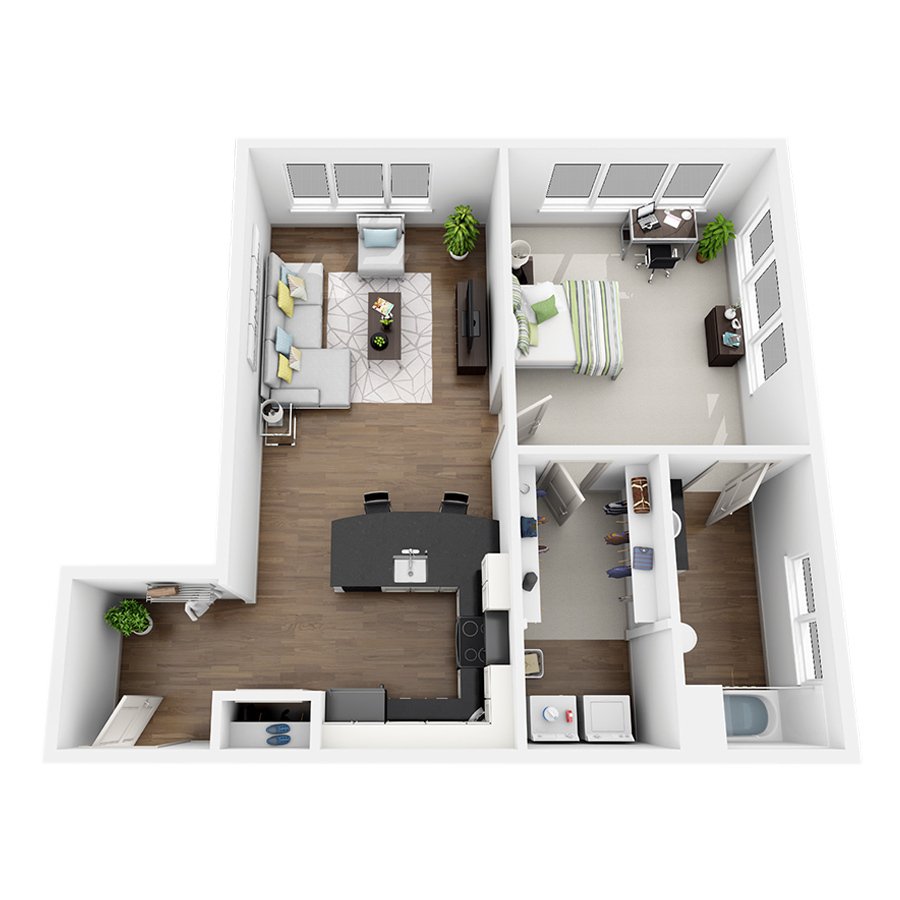 A1.7 floor plan