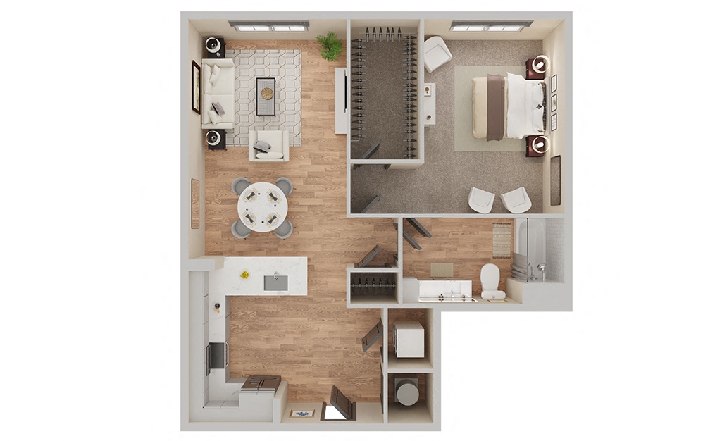A6 floor plan