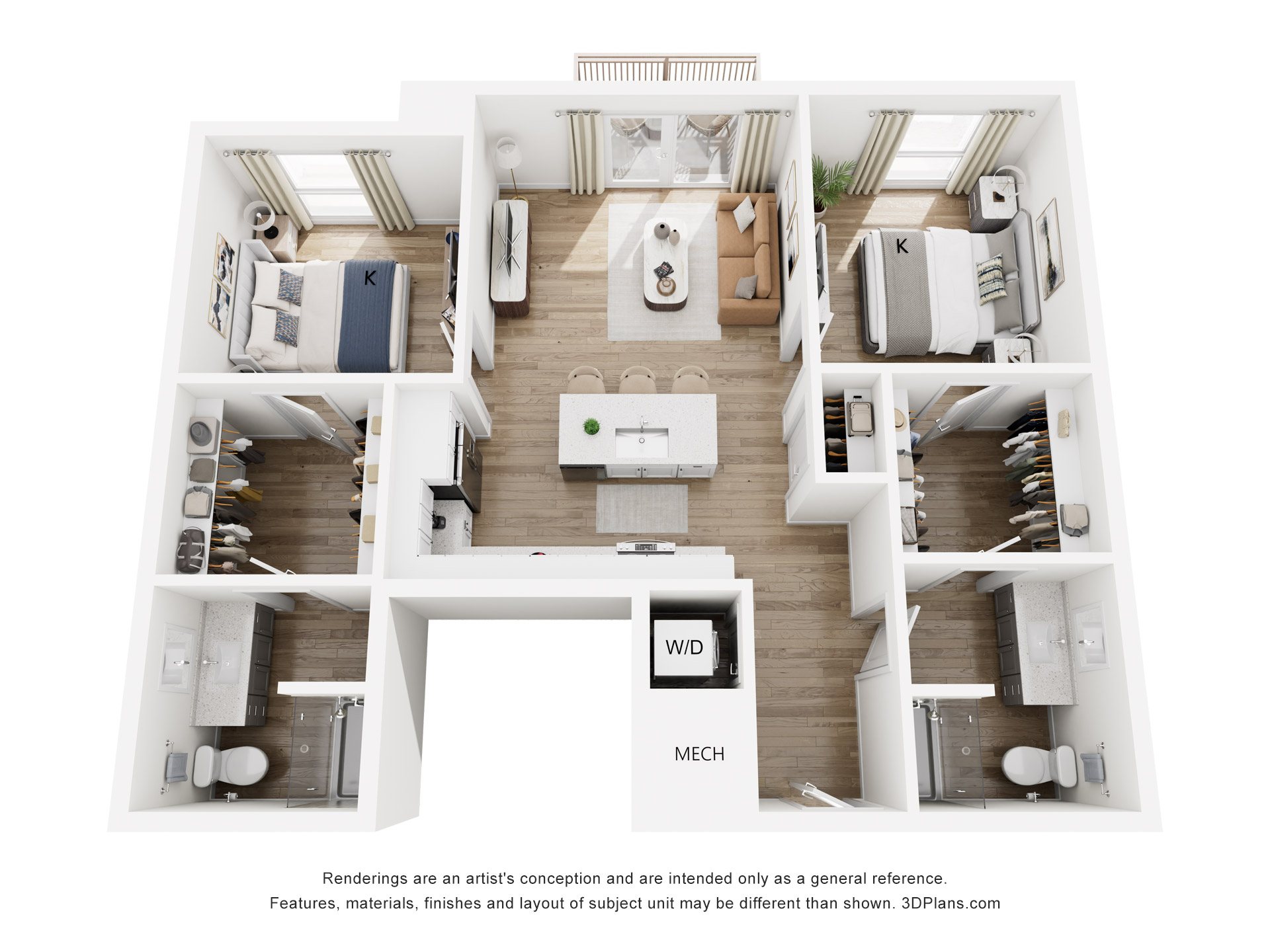 2H floor plan