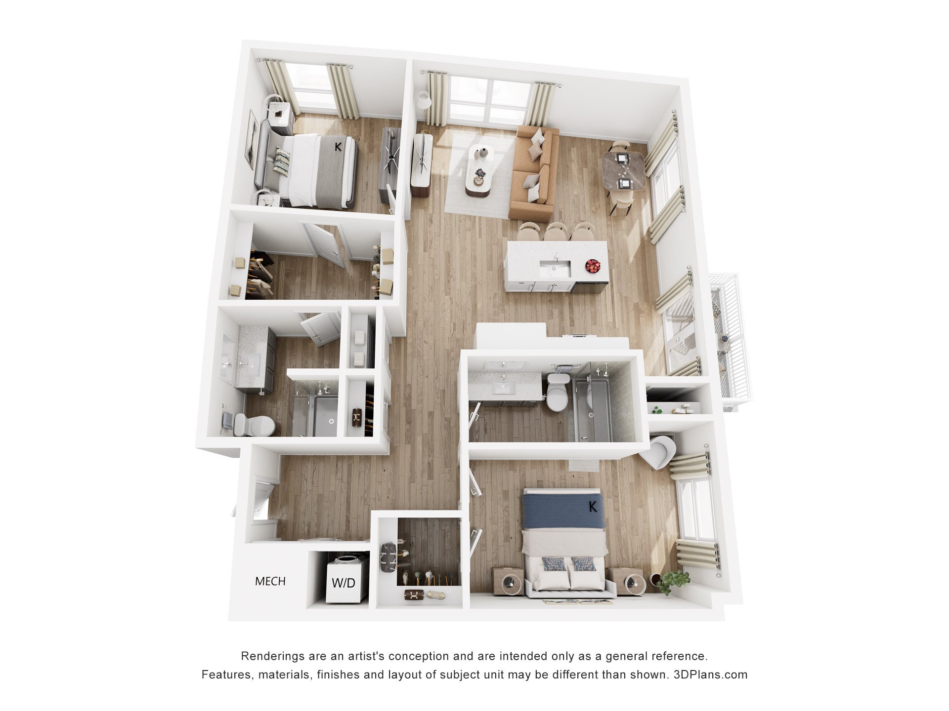 2D floor plan
