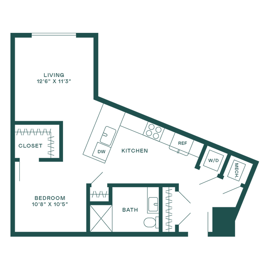 SF floor plan
