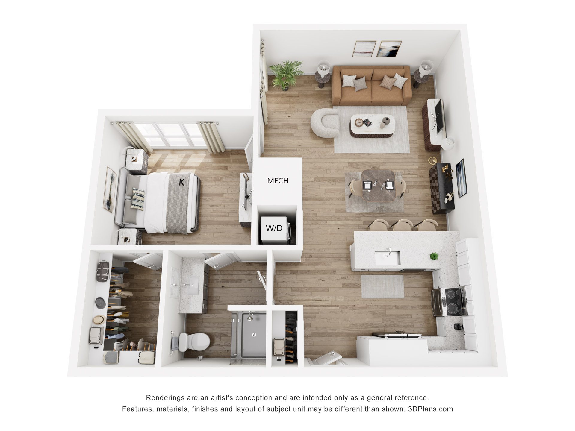 1F floor plan