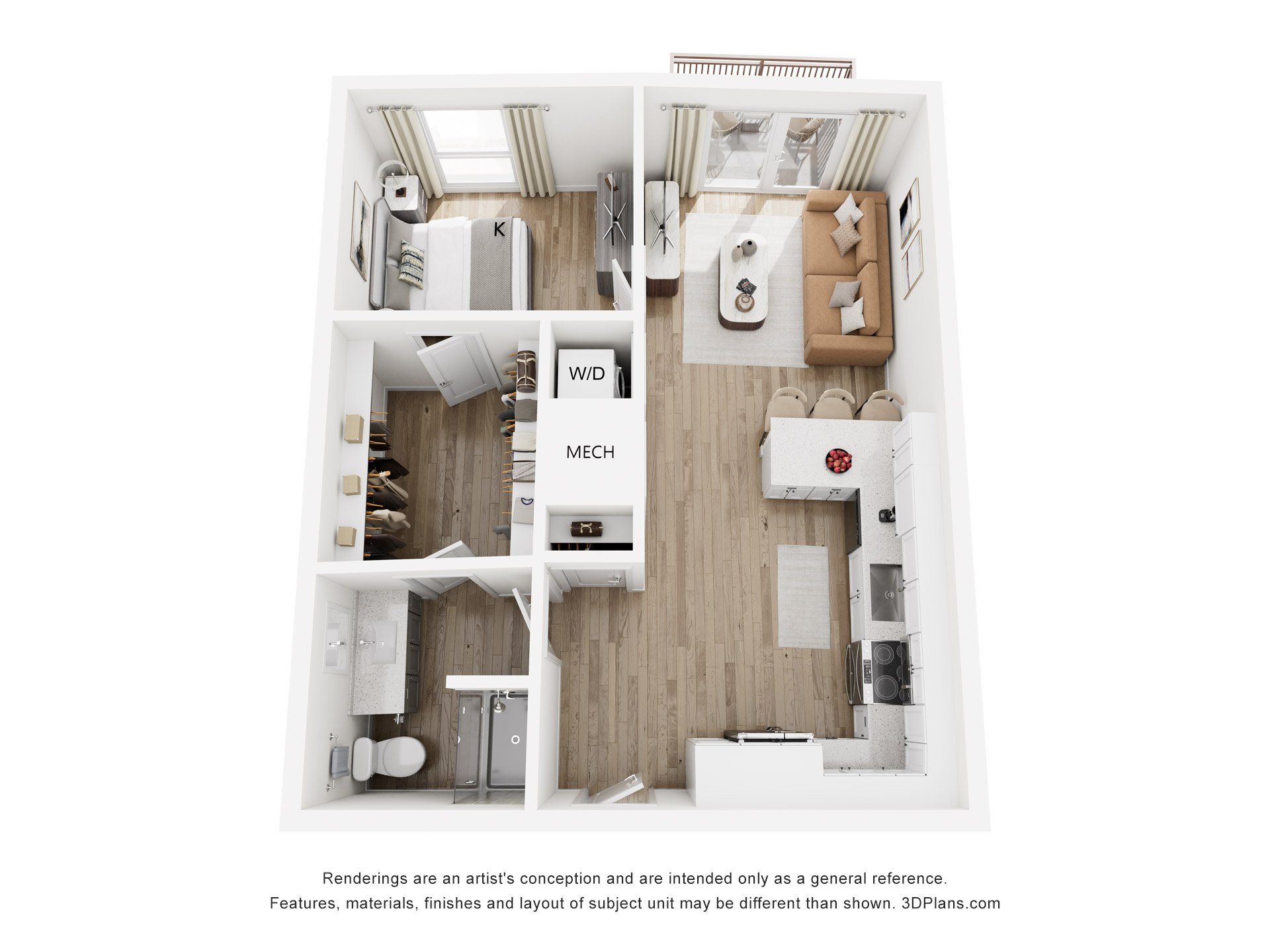 1A floor plan