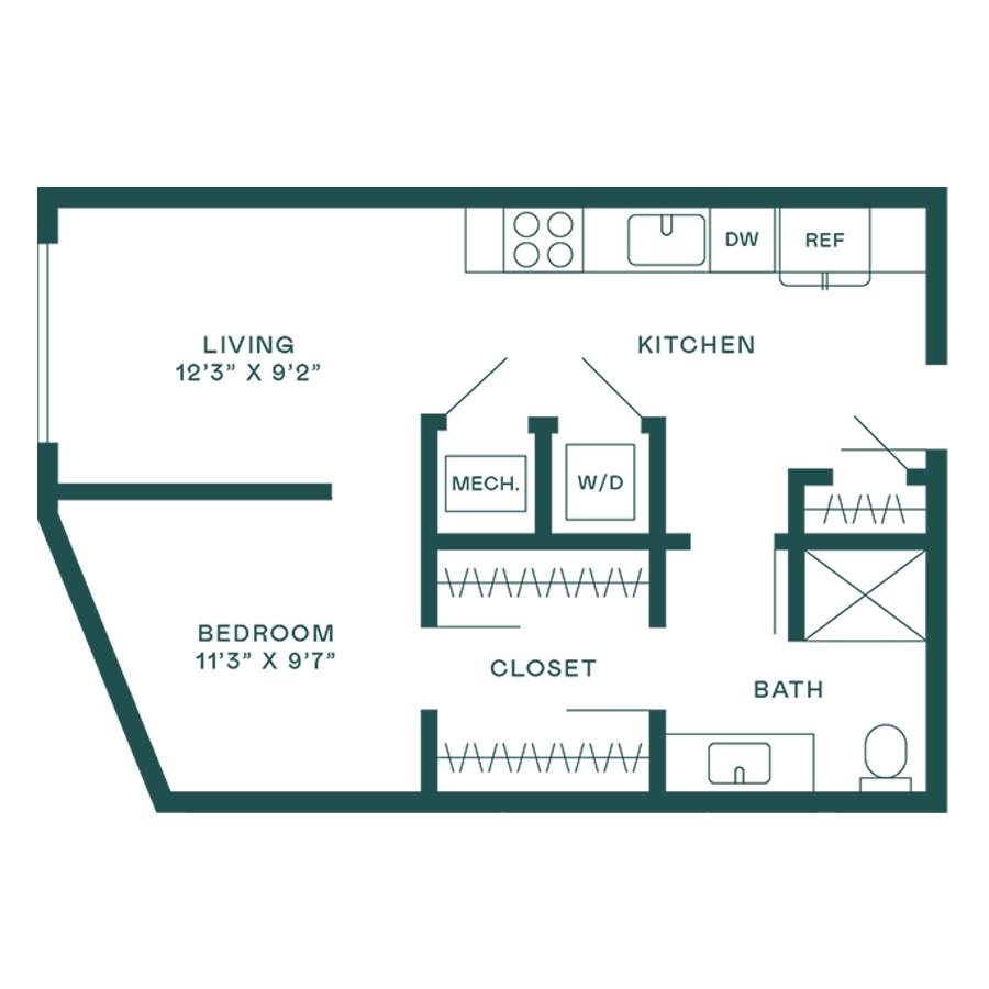 SE floor plan