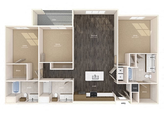 C2 floor plan
