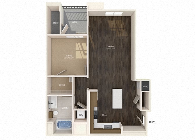 A8 floor plan