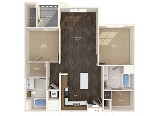 B1 floor plan