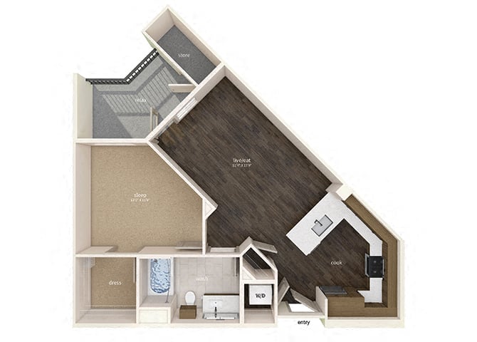 A1 floor plan