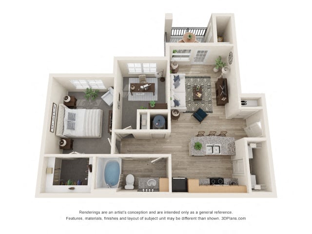 A2: Sapphire floor plan