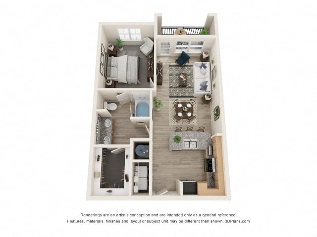 A1: Topaz floor plan