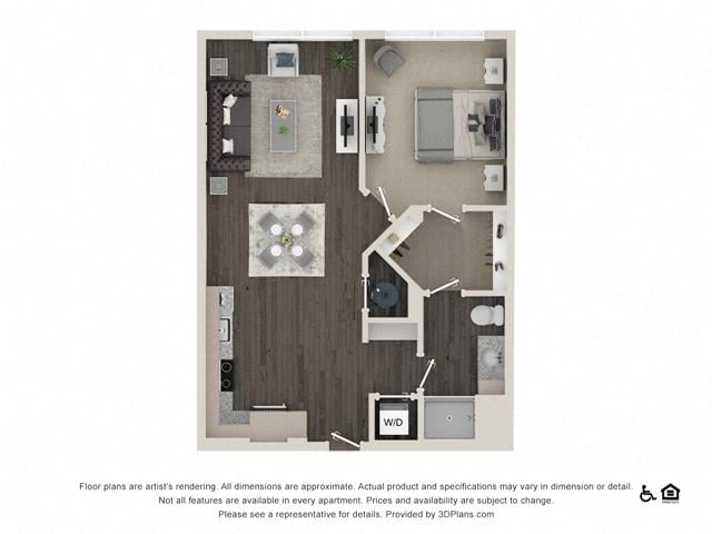 A1 Renovated floor plan