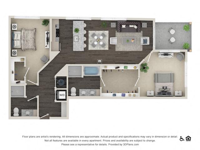 C6 Renovated floor plan
