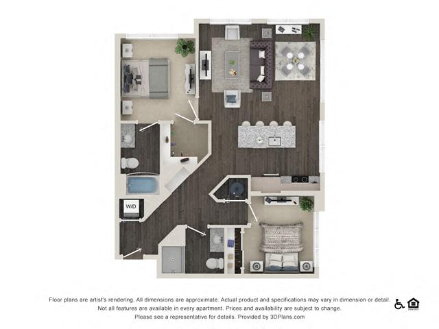 C3 Renovated floor plan