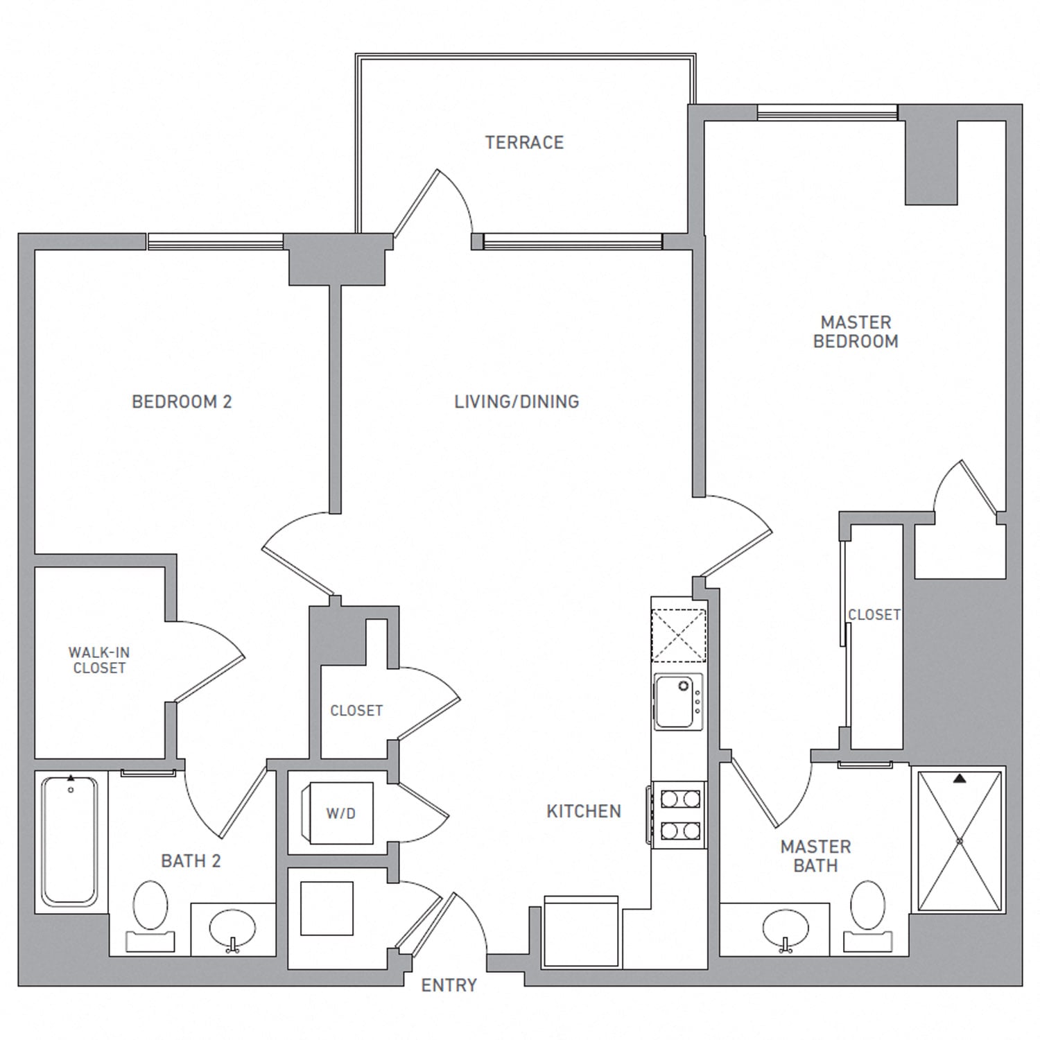B2A floor plan