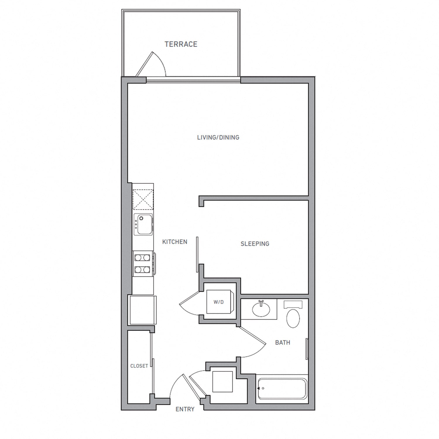 A1U B floor plan