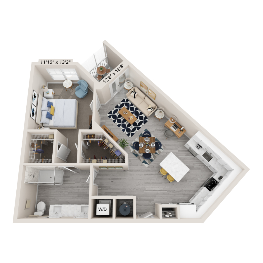 A2 floor plan