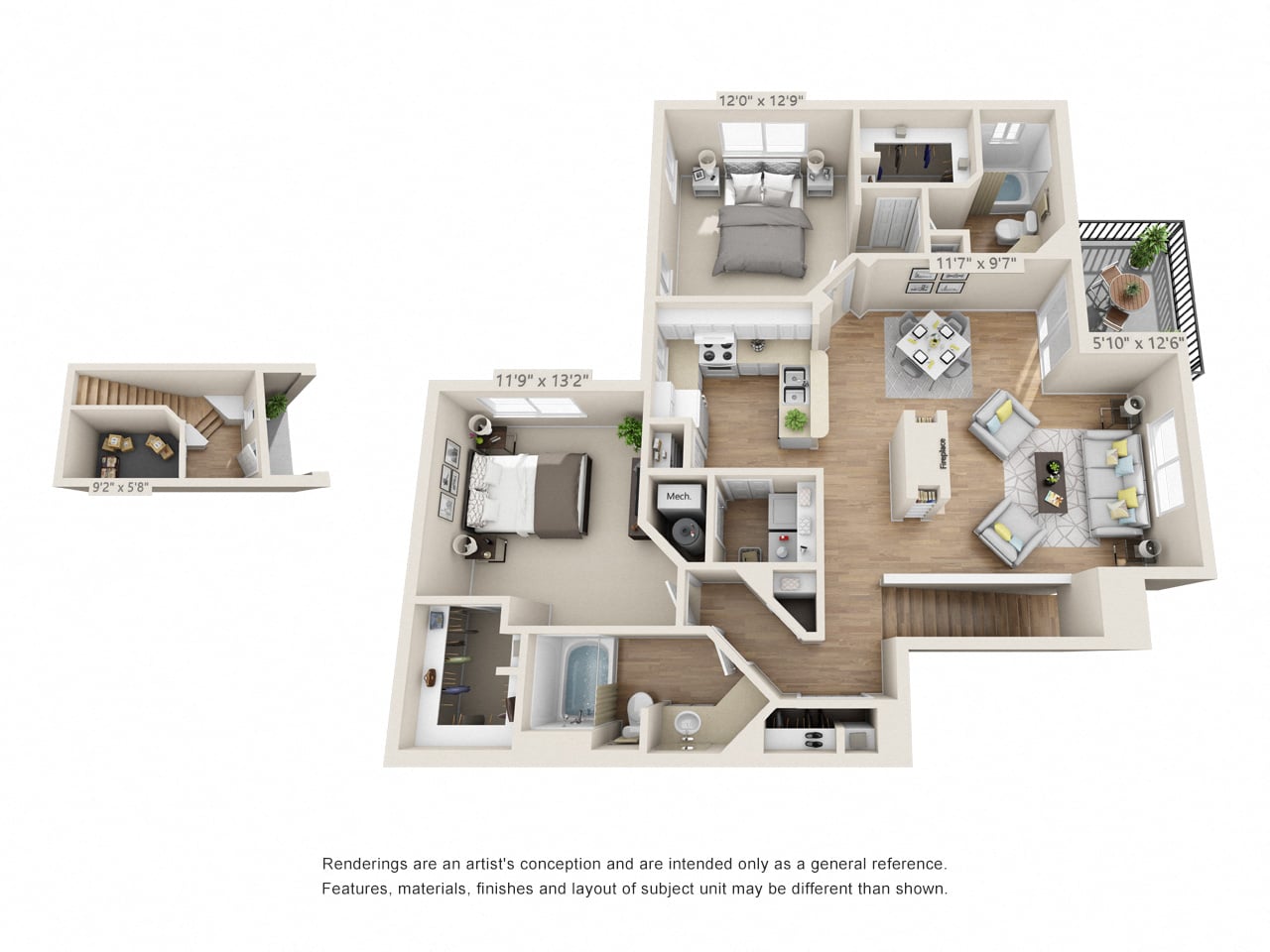 Blue Ridge - Pinnacle Ridge floor plan