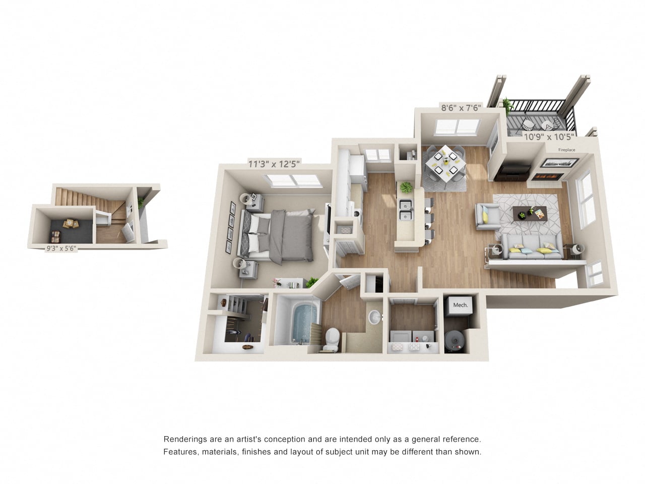 Blue Ridge - Elk Ridge Renovated floor plan