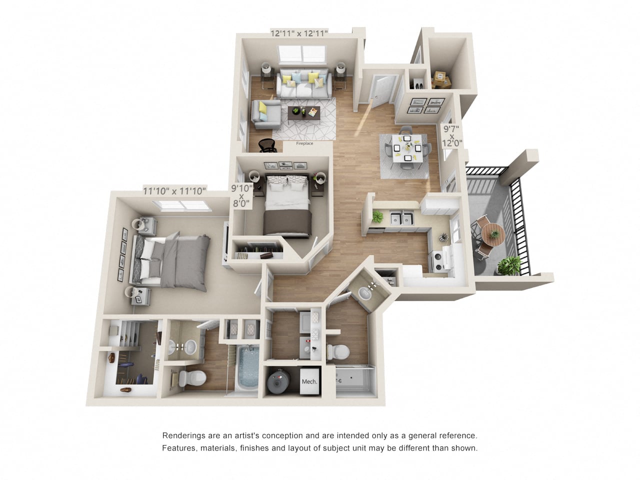 Blue Ridge - Trail Ridge floor plan