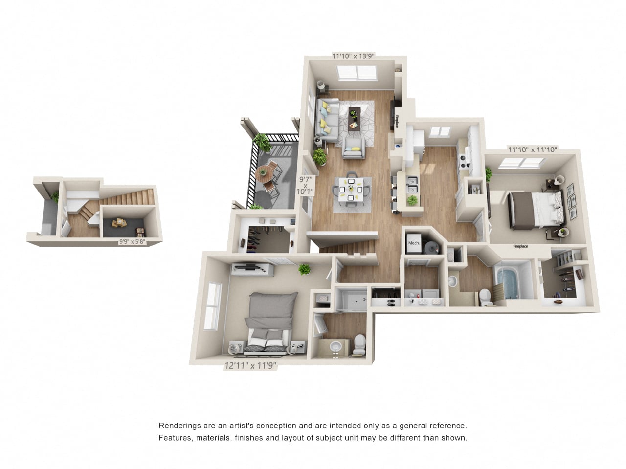 Blue Ridge - Cottonwood Ridge floor plan