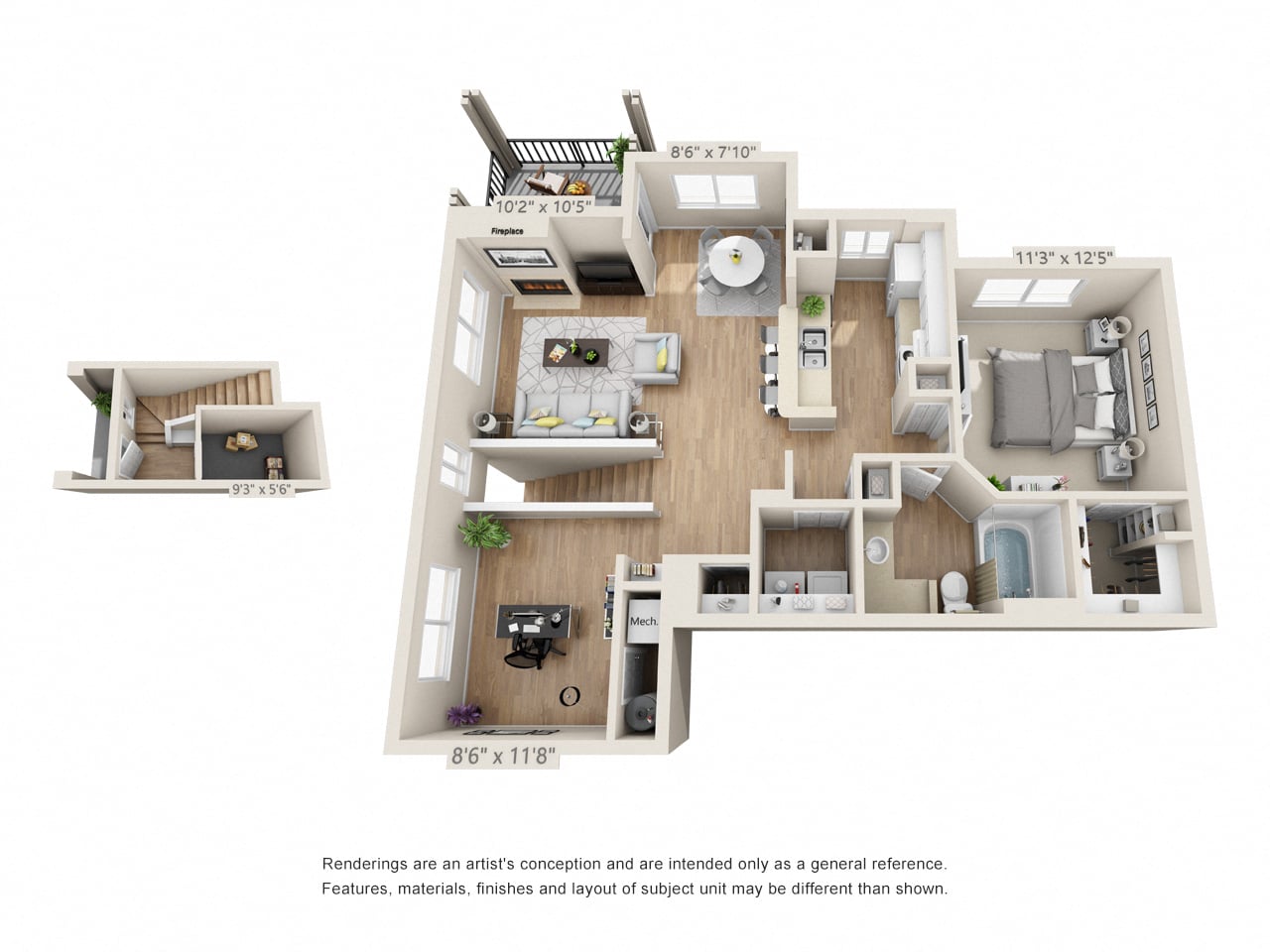 Blue Ridge - Buffalo Ridge floor plan