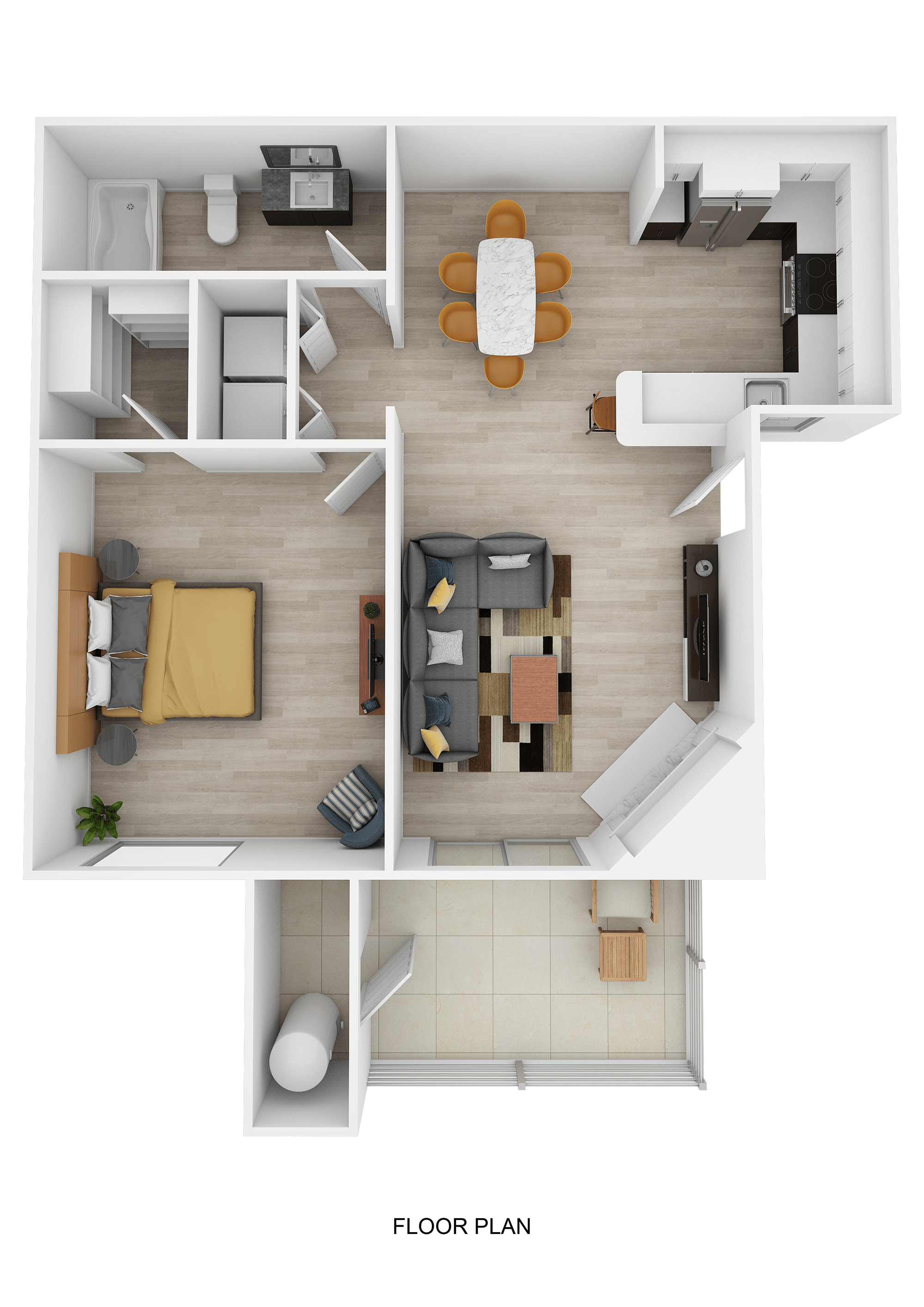 A1P floor plan