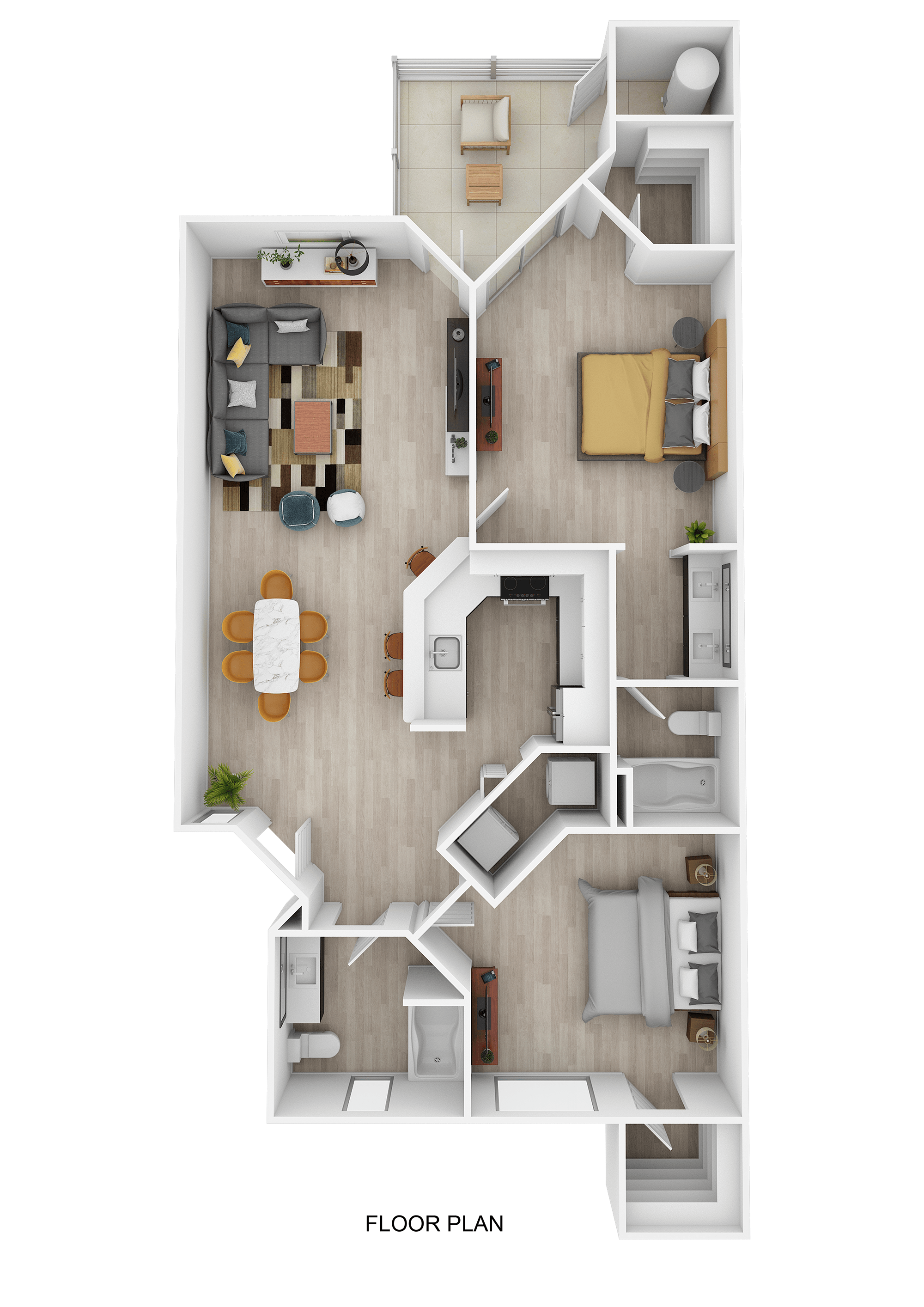 B3P floor plan