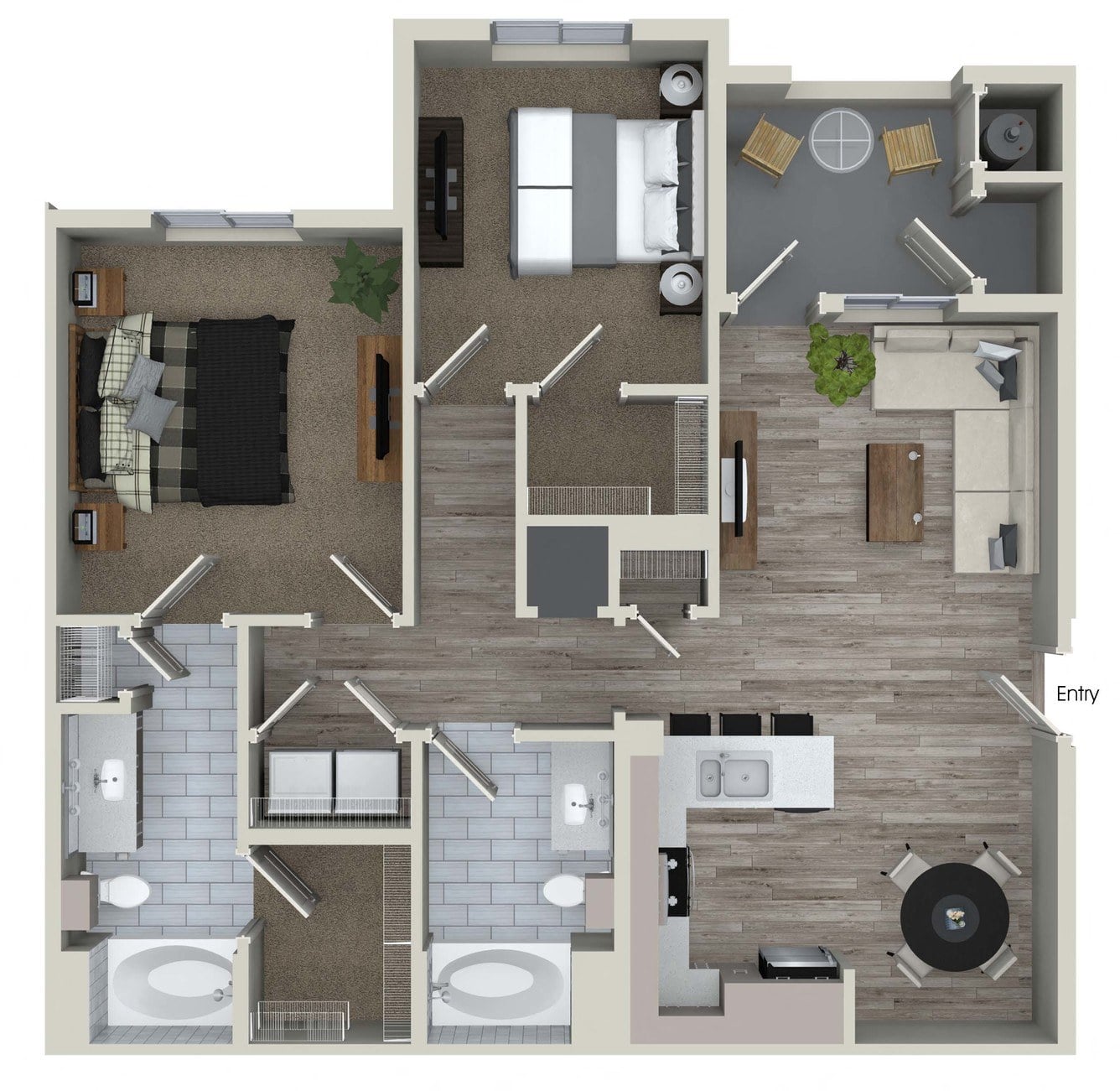 B2 floor plan