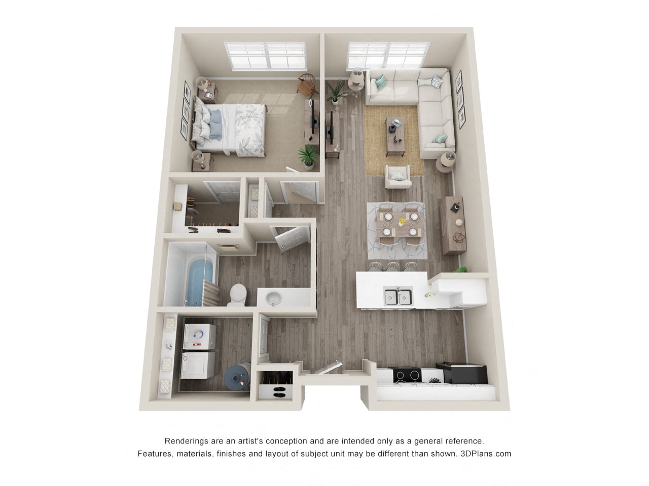 A-2 floor plan