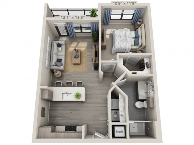 A1 floor plan