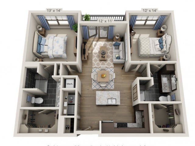 Clapton A floor plan