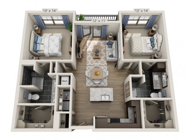 Clapton B floor plan