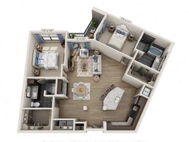Taylor A floor plan