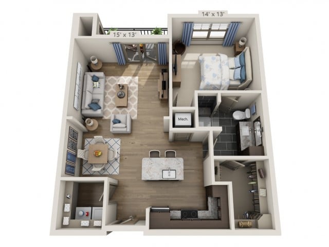 Lennon C floor plan