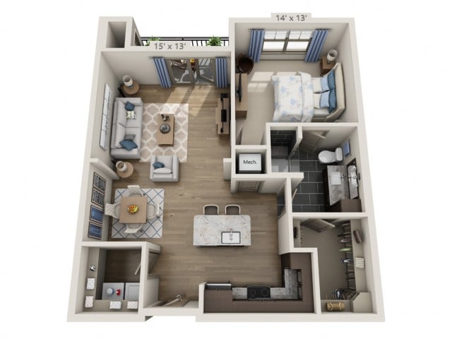 Lennon A floor plan