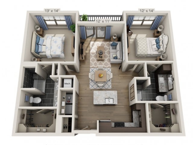 Clapton floor plan