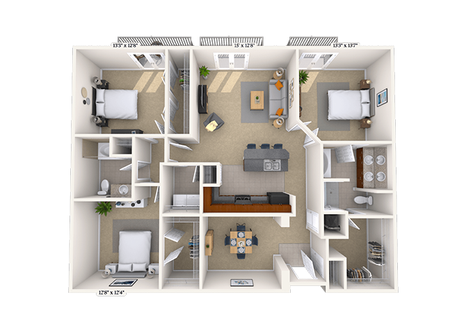 Peachtree floor plan