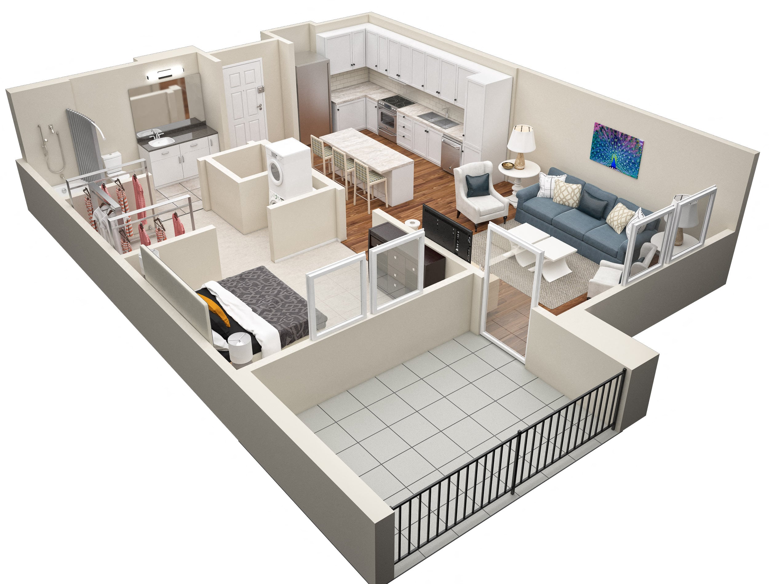 The Laurel (A1) floor plan