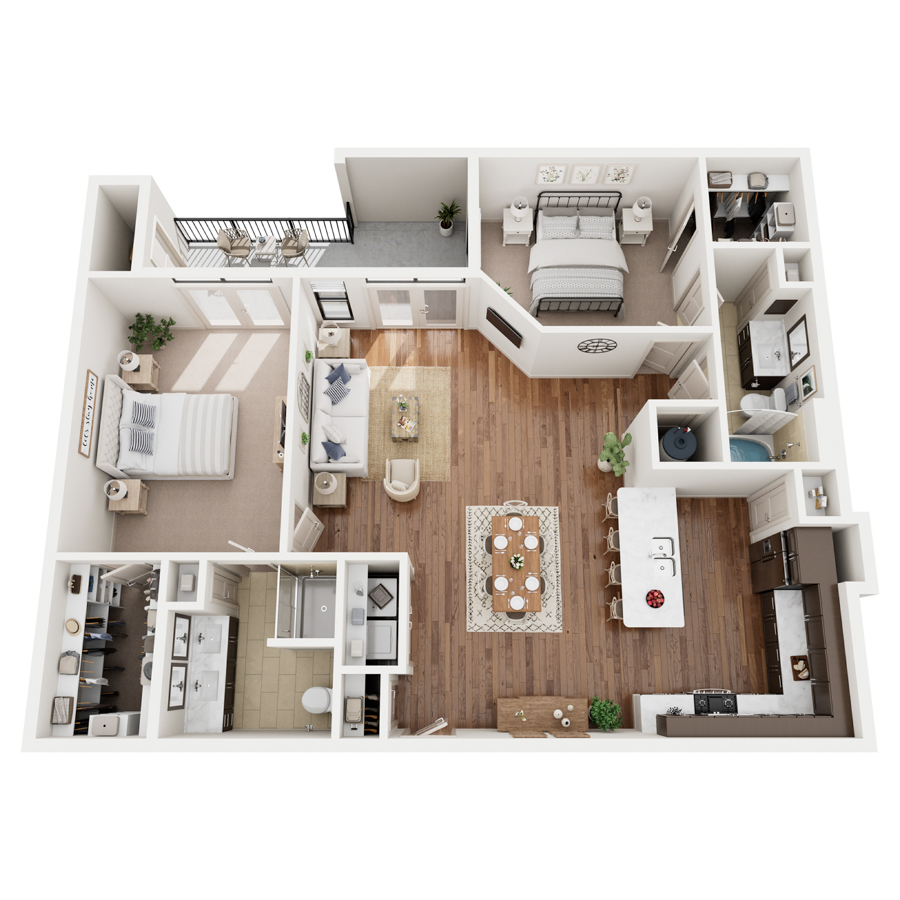 B4 floor plan